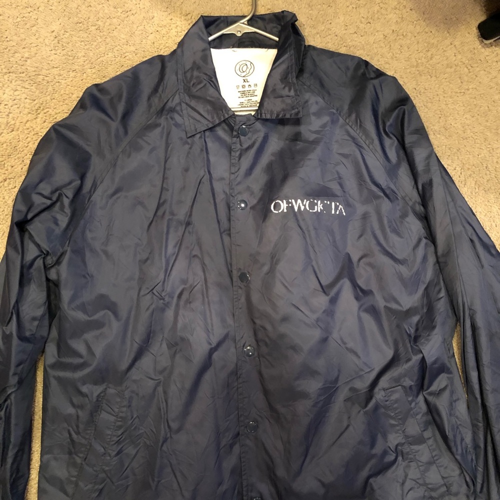 odd future button up windbreaker